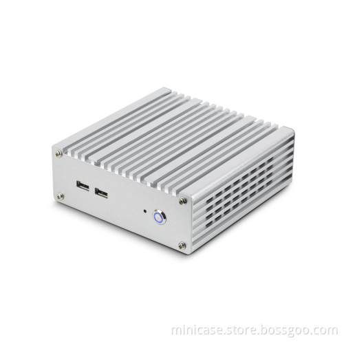 Realan Aluminum Industrial Computer host M1255-J1900N